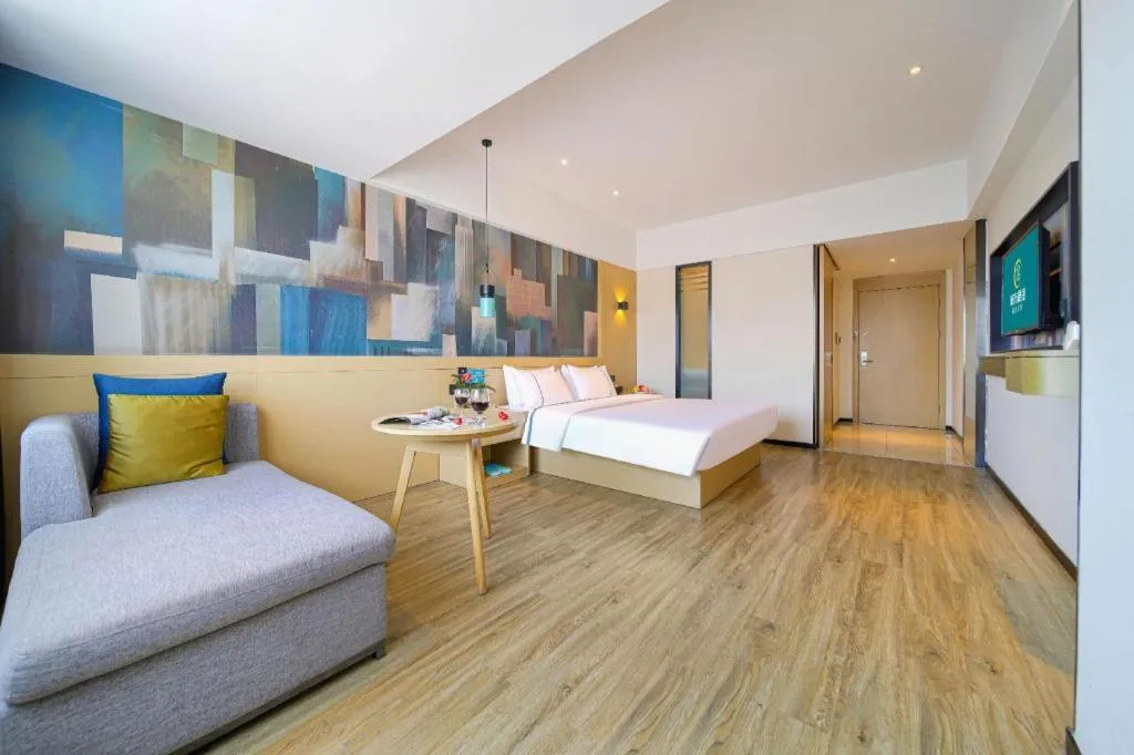 Bed in City Comfort Inn Chongqing Huangguan Dafuti