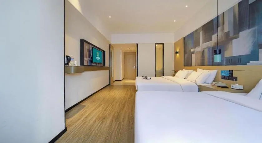 Bed in City Comfort Inn Chongqing Huangguan Dafuti