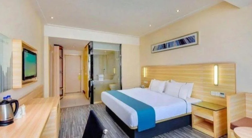 Bed in City Comfort Inn Fengcheng New District Municipal Government