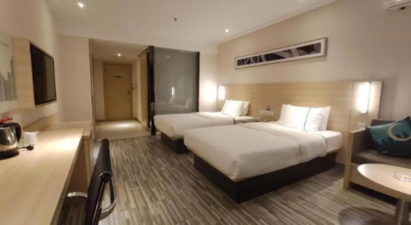 Bed in City Comfort Inn Fengcheng New District Municipal Government