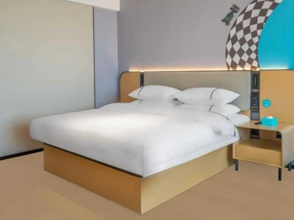 Bed in City Comfort Inn Guilin Qixing Park Guangxi Normal University