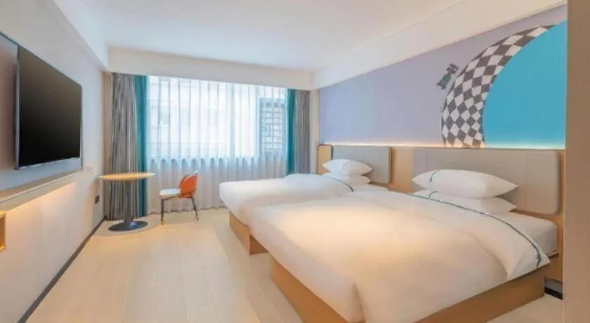 Bed in City Comfort Inn Guilin Qixing Park Guangxi Normal University