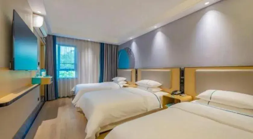 Bed in City Comfort Inn Guilin Qixing Park Guangxi Normal University Bed in City Comfort Inn Guilin Qixing Park Guangxi Normal University