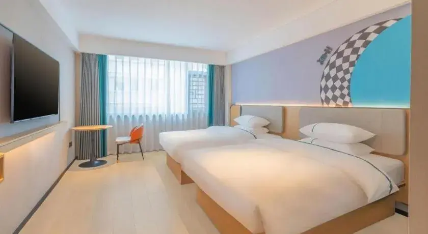 Bed in City Comfort Inn Guilin Qixing Park Guangxi Normal University Bed in City Comfort Inn Guilin Qixing Park Guangxi Normal University