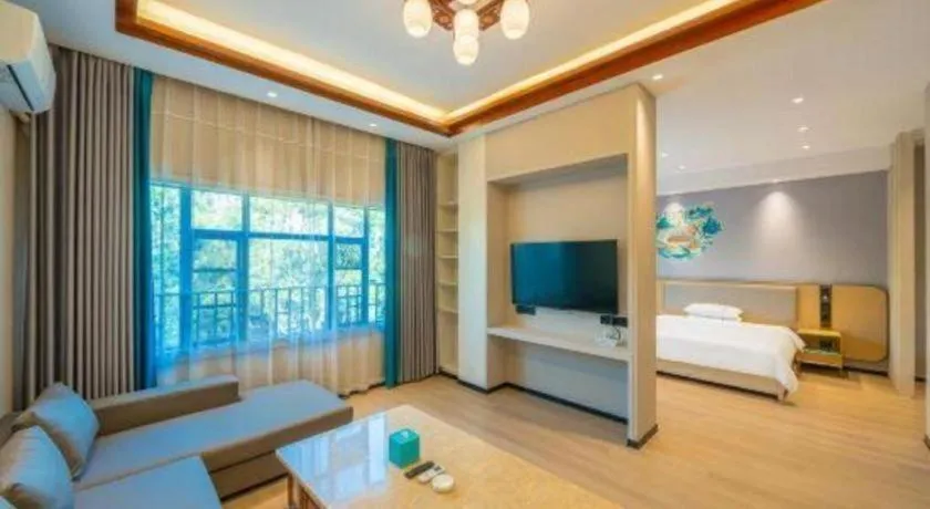 Bed in City Comfort Inn Guilin Qixing Park Guangxi Normal University