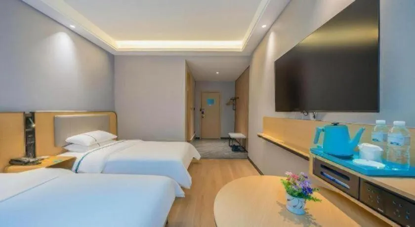 Bed in City Comfort Inn Guilin Qixing Park Guangxi Normal University