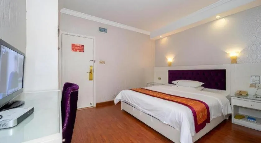 Bed in City Comfort Inn Guilin Qixing Park Guangxi Normal University