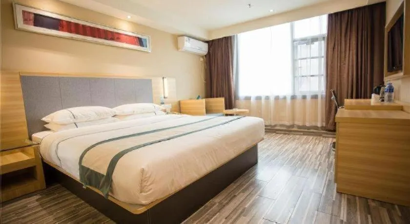 Bed in City Comfort Inn Nanchang Bayi Square Dinggong Road