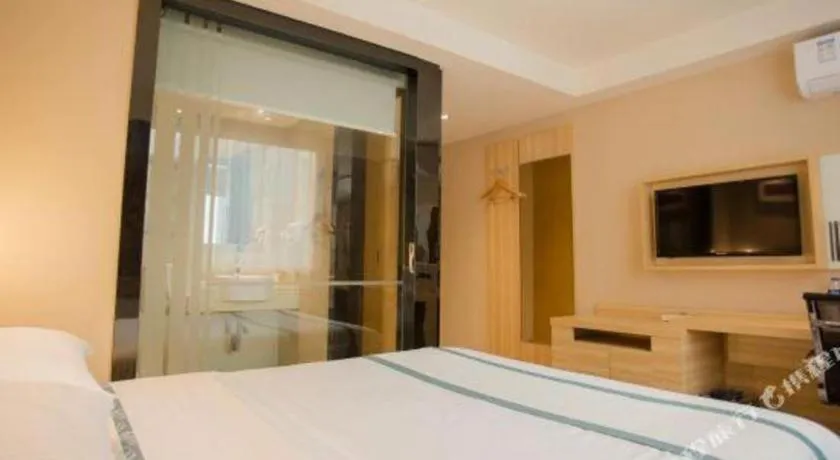 Bed in City Comfort Inn Nanchang Bayi Square Dinggong Road