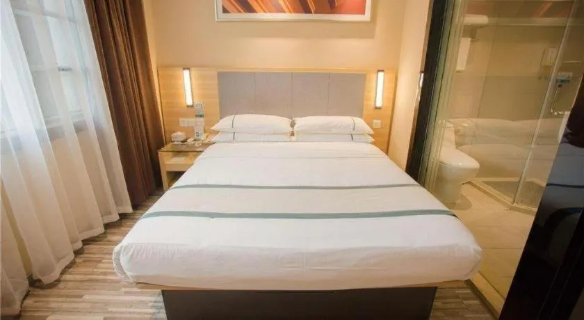 Bed in City Comfort Inn Nanchang Bayi Square Dinggong Road