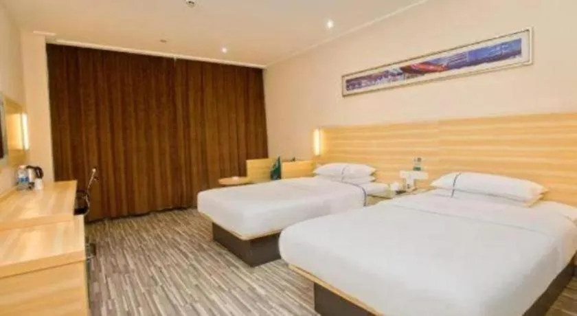 Bed in City Comfort Inn Zhanjiang Middle Renmin Avenue Dingsheng Square
