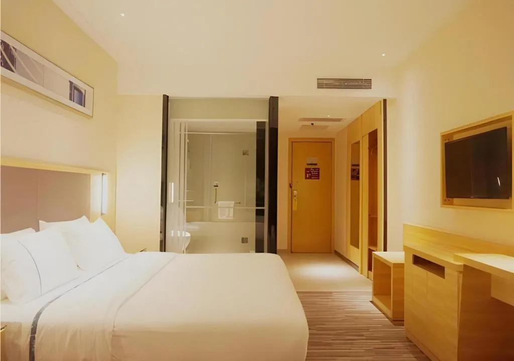 Bed in City Comfort Inn Zhanjiang Middle Renmin Avenue Dingsheng Square