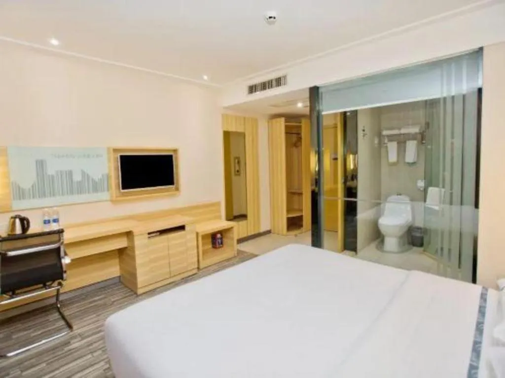 Bed in City Comfort Inn Zhanjiang Middle Renmin Avenue Dingsheng Square