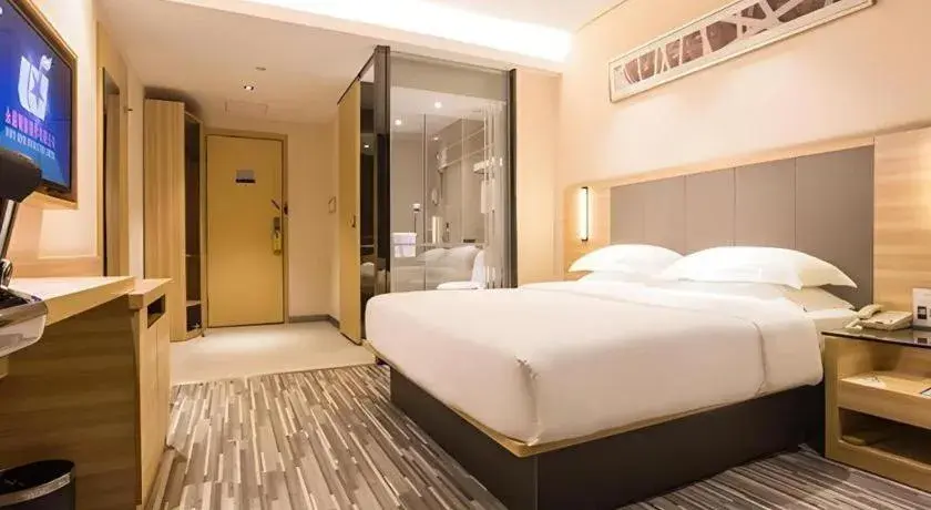 Bed in City Comfort Inn Wuzhou Arcade City Sanzongfu Bed in City Comfort Inn Wuzhou Arcade City Sanzongfu