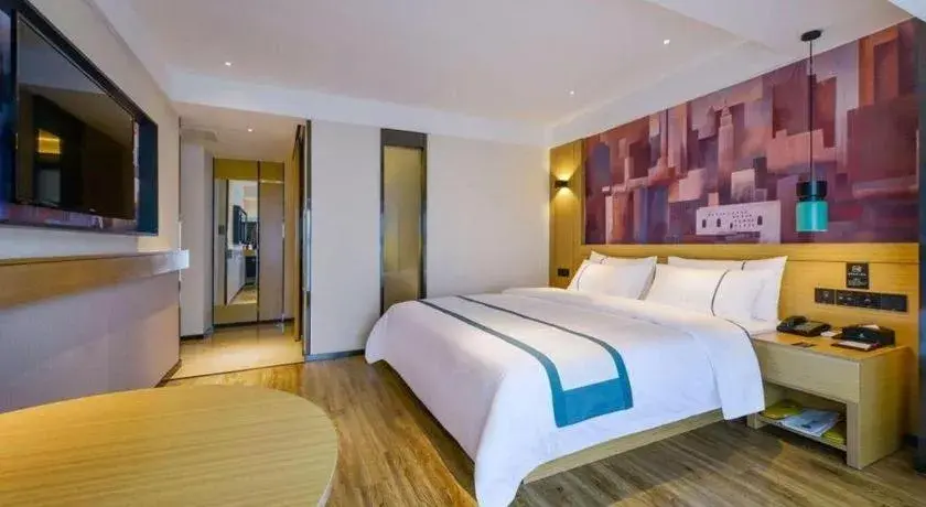 Bed in City Comfort Inn Zunyi Wuchuan Bed in City Comfort Inn Zunyi Wuchuan