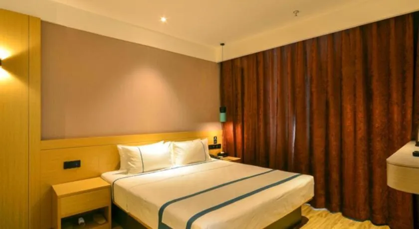 Bed in City Comfort Inn Xiaogan Dawu Yingbin Avenue