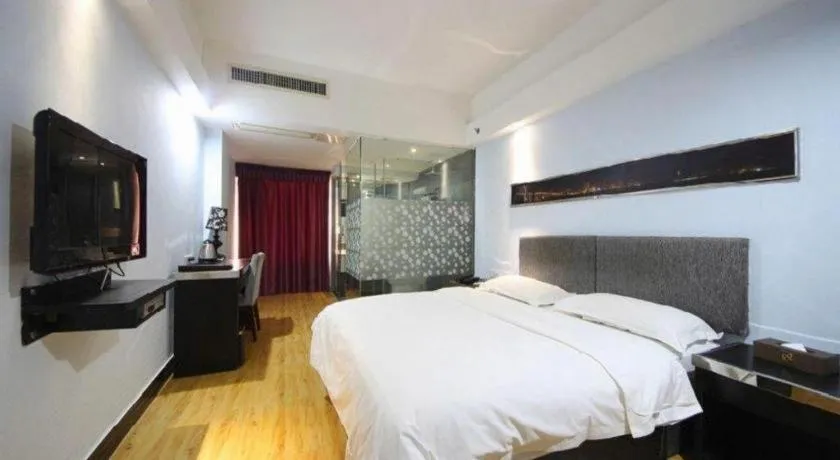 Bed in City Comfort Inn Nanning Shuangyong Road Guangxi Medical University