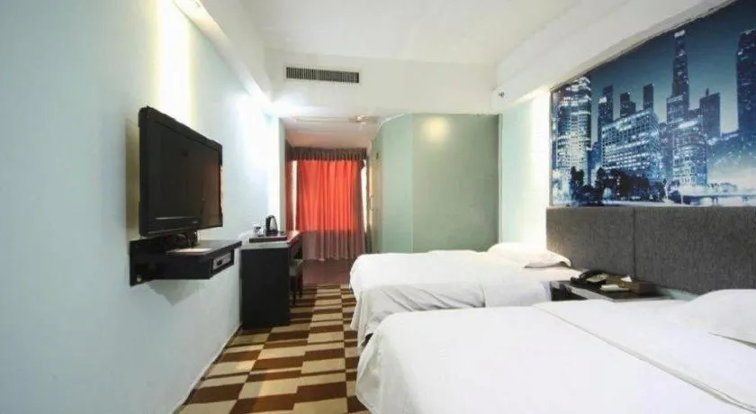 Bed in City Comfort Inn Nanning Shuangyong Road Guangxi Medical University