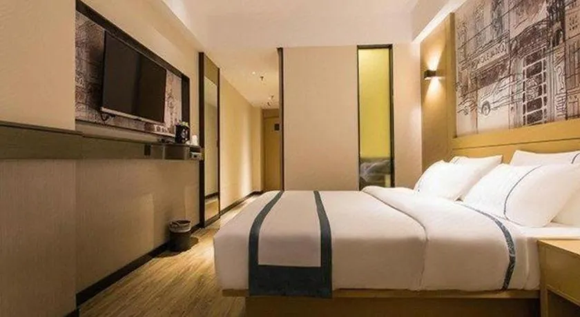 Bed in City Comfort Inn Nanning Shuangyong Road Guangxi Medical University