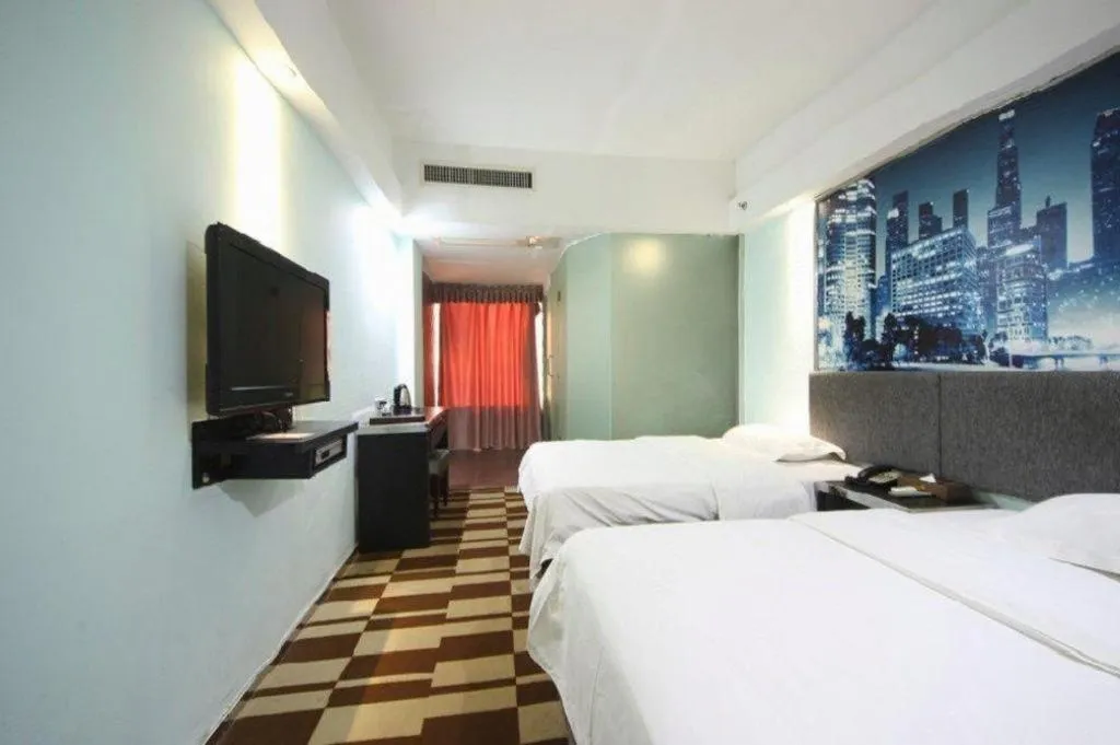 Bed in City Comfort Inn Nanning Shuangyong Road Guangxi Medical University