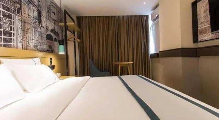 Bed in City Comfort Inn Nanning Shuangyong Road Guangxi Medical University