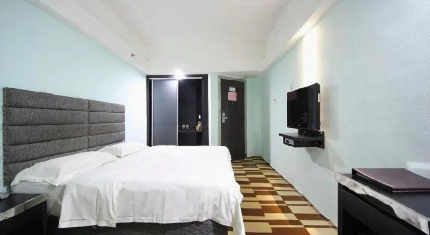 Bed in City Comfort Inn Nanning Shuangyong Road Guangxi Medical University