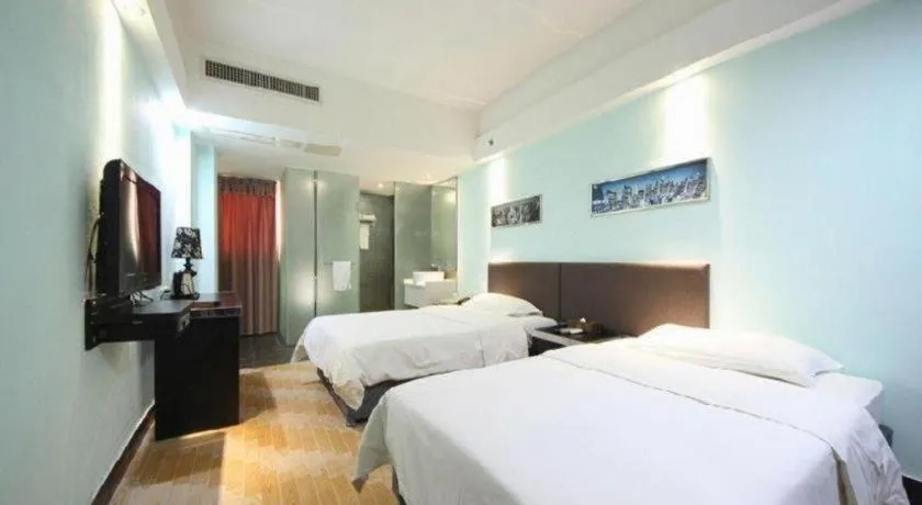 Bed in City Comfort Inn Nanning Shuangyong Road Guangxi Medical University