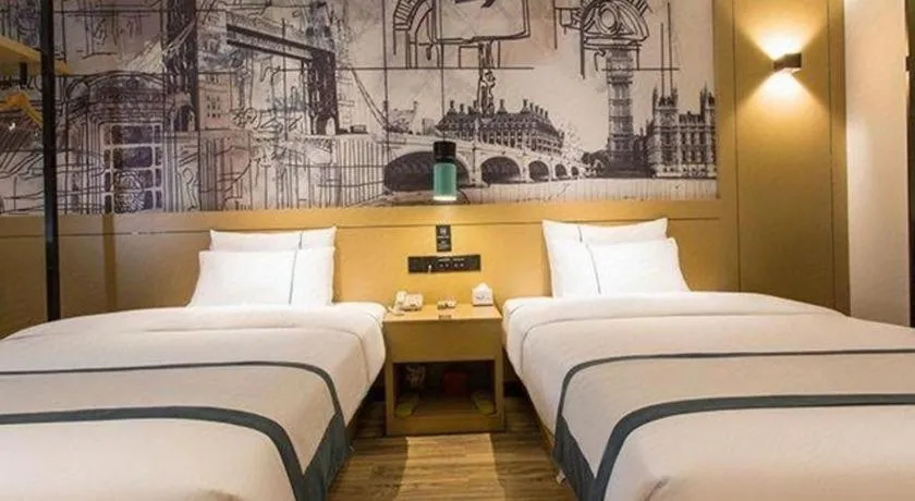 Bed in City Comfort Inn Nanning Shuangyong Road Guangxi Medical University