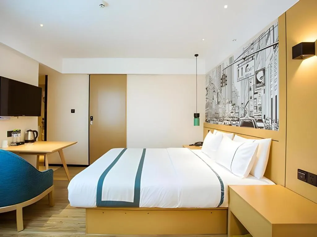 Bed in City Comfort Inn Guilin Pingle