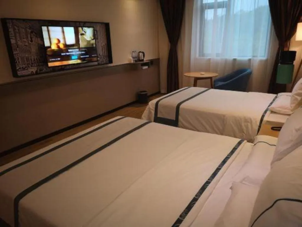 Bed in City Comfort Inn Mianyang Southwest University Of Science And Technology