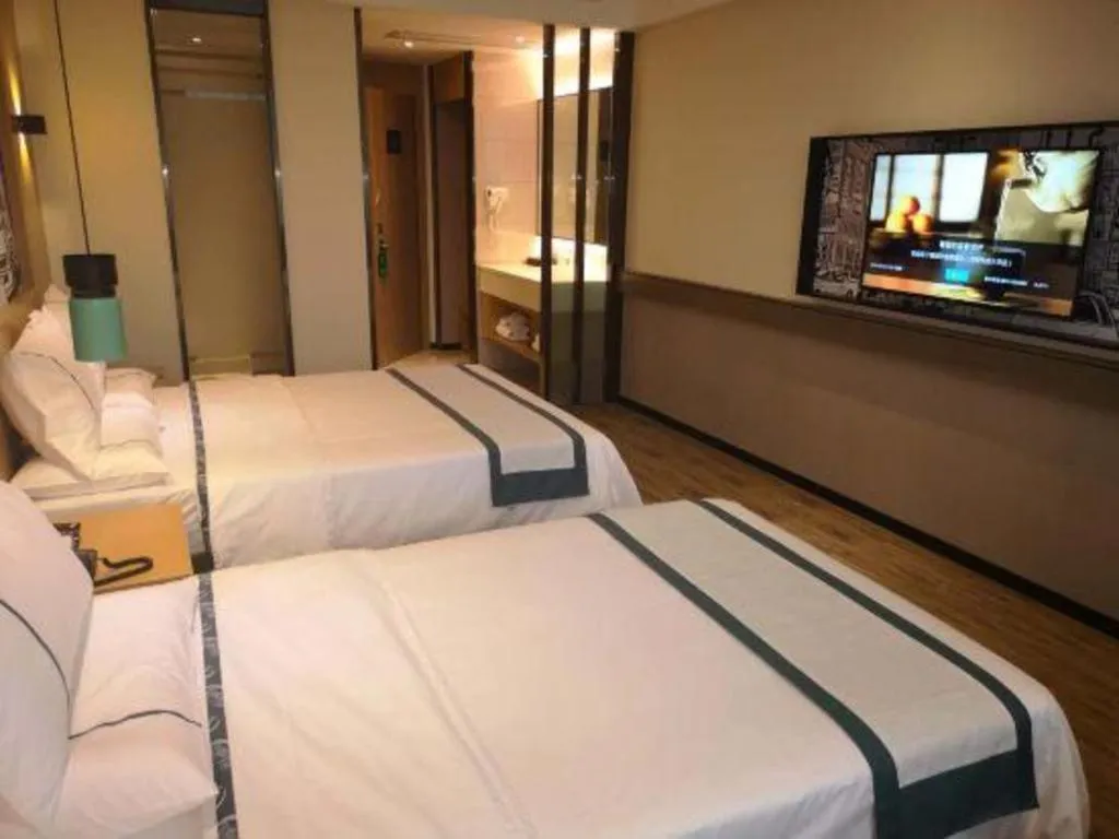 Bed in City Comfort Inn Mianyang Southwest University Of Science And Technology
