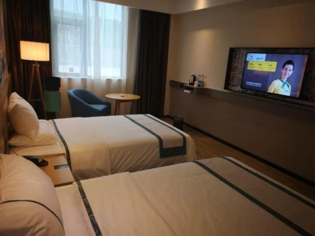 Bed in City Comfort Inn Mianyang Southwest University Of Science And Technology