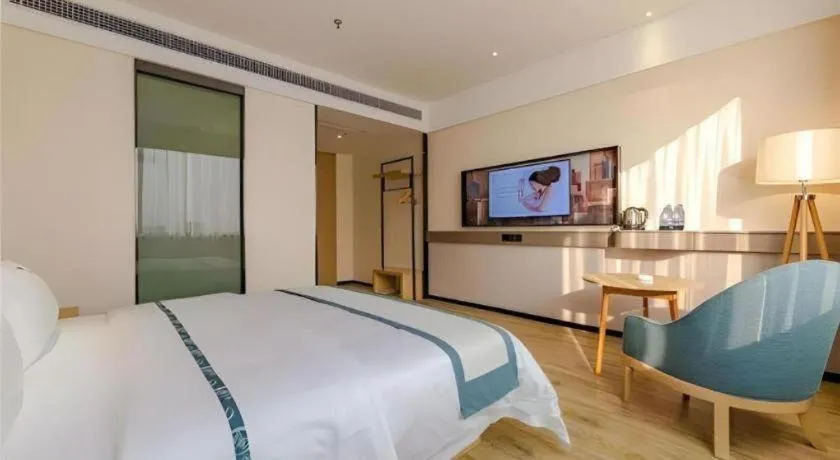 Bed in City Comfort Inn Mianyang Southwest University Of Science And Technology