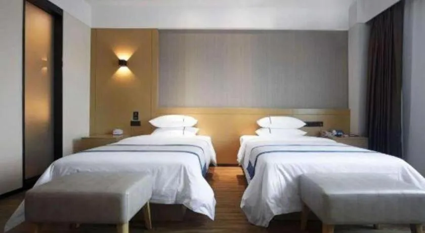 Bed in City Comfort Inn Mianyang Southwest University Of Science And Technology