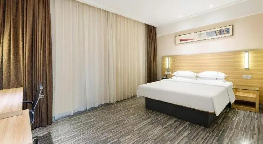 Bed in City Comfort Inn Baise Xilin Time Square Bed in City Comfort Inn Baise Xilin Time Square