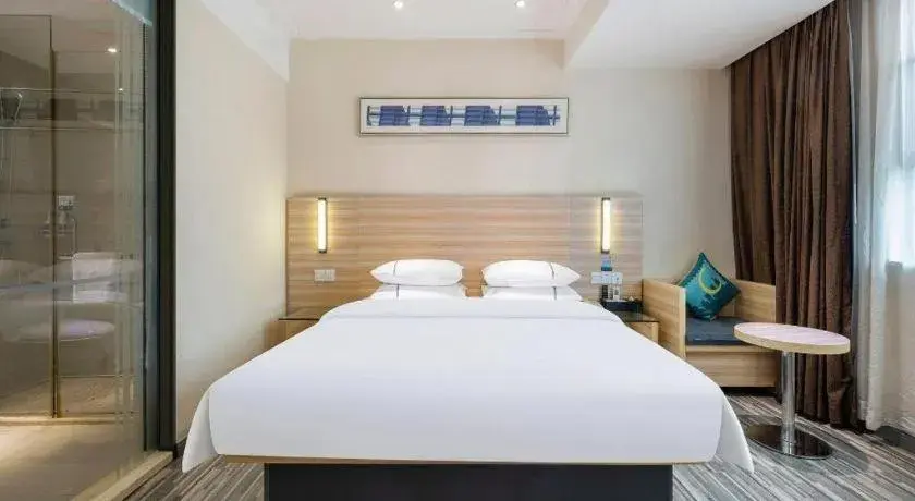 Bed in City Comfort Inn Baise Xilin Time Square Bed in City Comfort Inn Baise Xilin Time Square