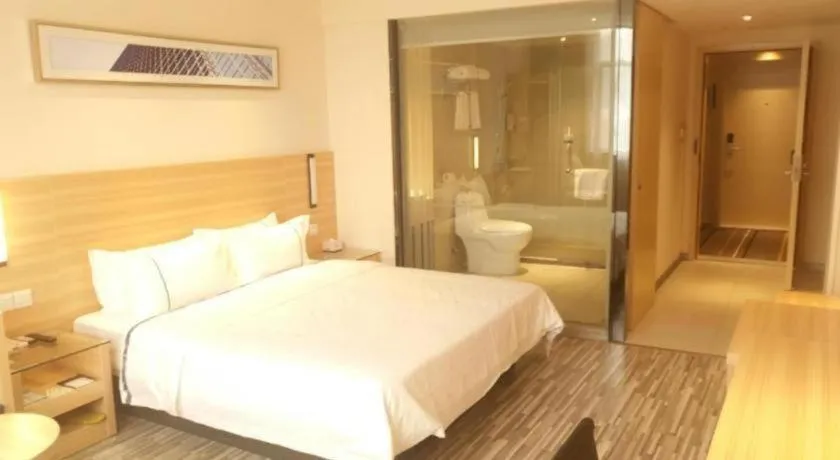 Bed in City Comfort Inn Baise Xilin Time Square