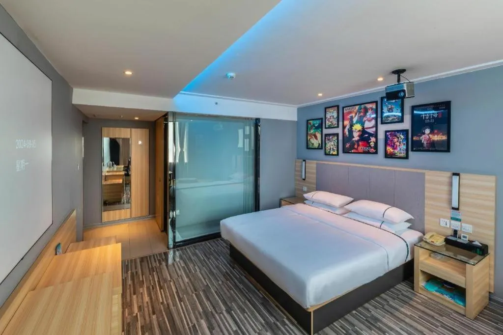 Bed in City Comfort Inn Hechi Yizhou Bus Terminal