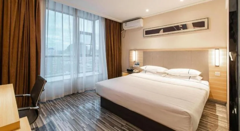 Bed in City Comfort Inn Hechi Yizhou Bus Terminal