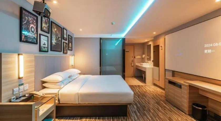 Bed in City Comfort Inn Hechi Yizhou Bus Terminal