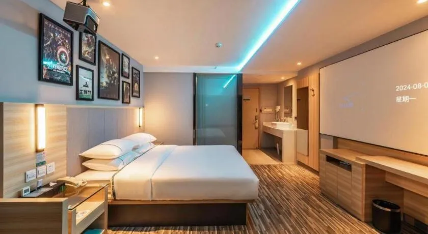 Bed in City Comfort Inn Hechi Yizhou Bus Terminal