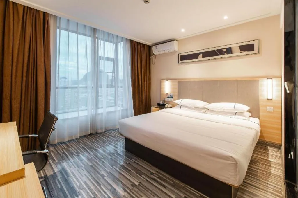 Bed in City Comfort Inn Hechi Yizhou Bus Terminal