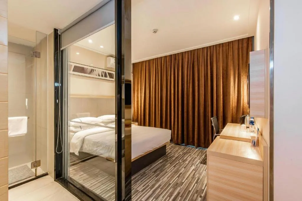 Bed in City Comfort Inn Hechi Yizhou Bus Terminal