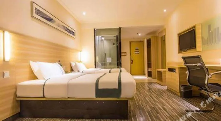 Bed in City Comfort Inn Nanning Wuming Xiangshan Avenue