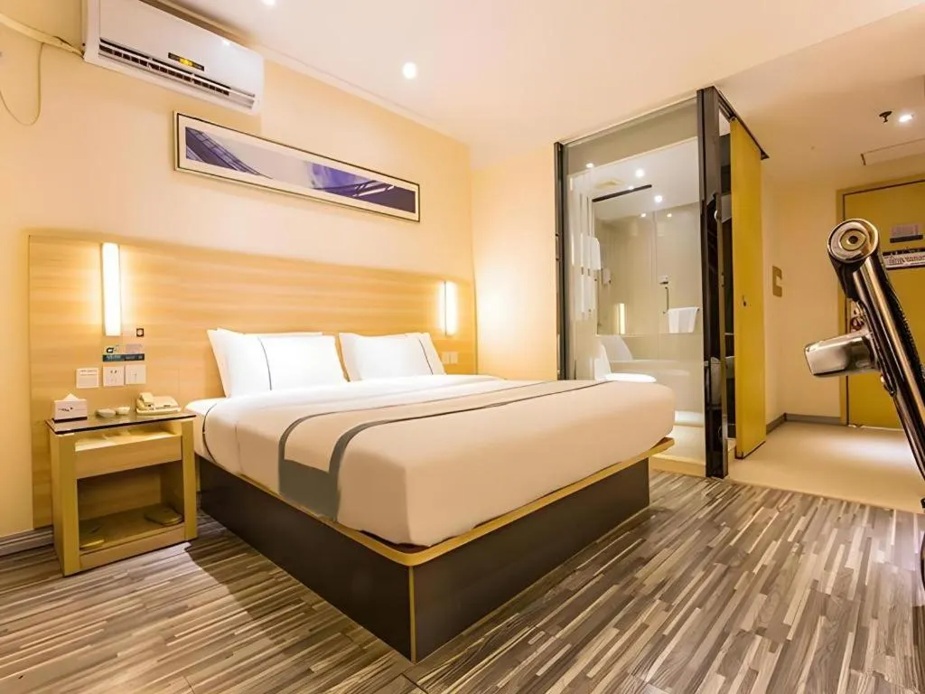 Bed in City Comfort Inn Nanning Wuming Xiangshan Avenue