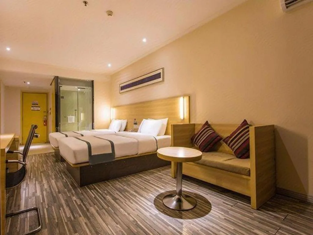 Bed in City Comfort Inn Nanning Wuming Xiangshan Avenue