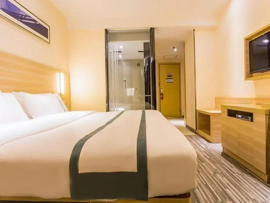 Bed in City Comfort Inn Nanning Wuming Xiangshan Avenue Bed in City Comfort Inn Nanning Wuming Xiangshan Avenue