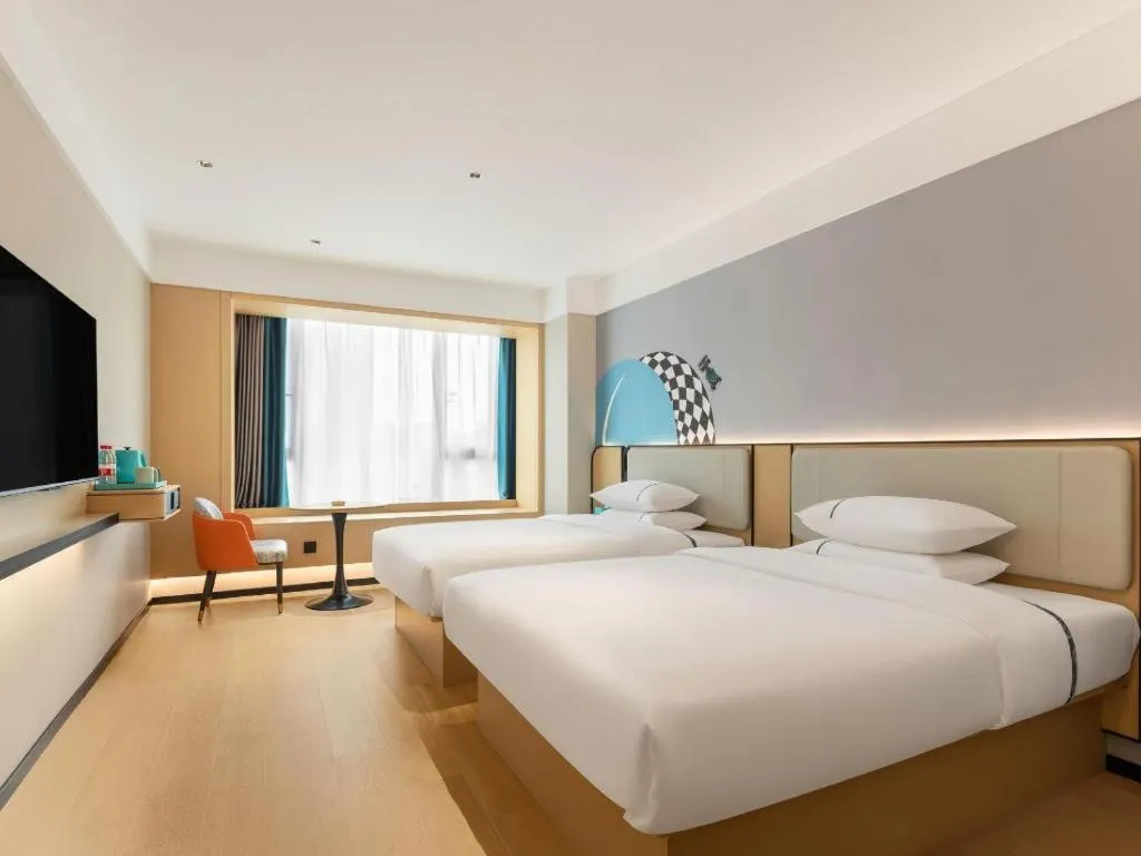 Bed in City Comfort Inn Nanning Wuming Xiangshan Avenue