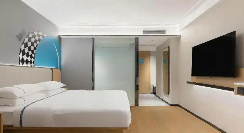 Bed in City Comfort Inn Nanning Wuming Xiangshan Avenue Bed in City Comfort Inn Nanning Wuming Xiangshan Avenue