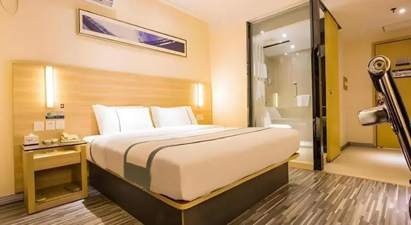 Bed in City Comfort Inn Nanning Wuming Xiangshan Avenue Bed in City Comfort Inn Nanning Wuming Xiangshan Avenue
